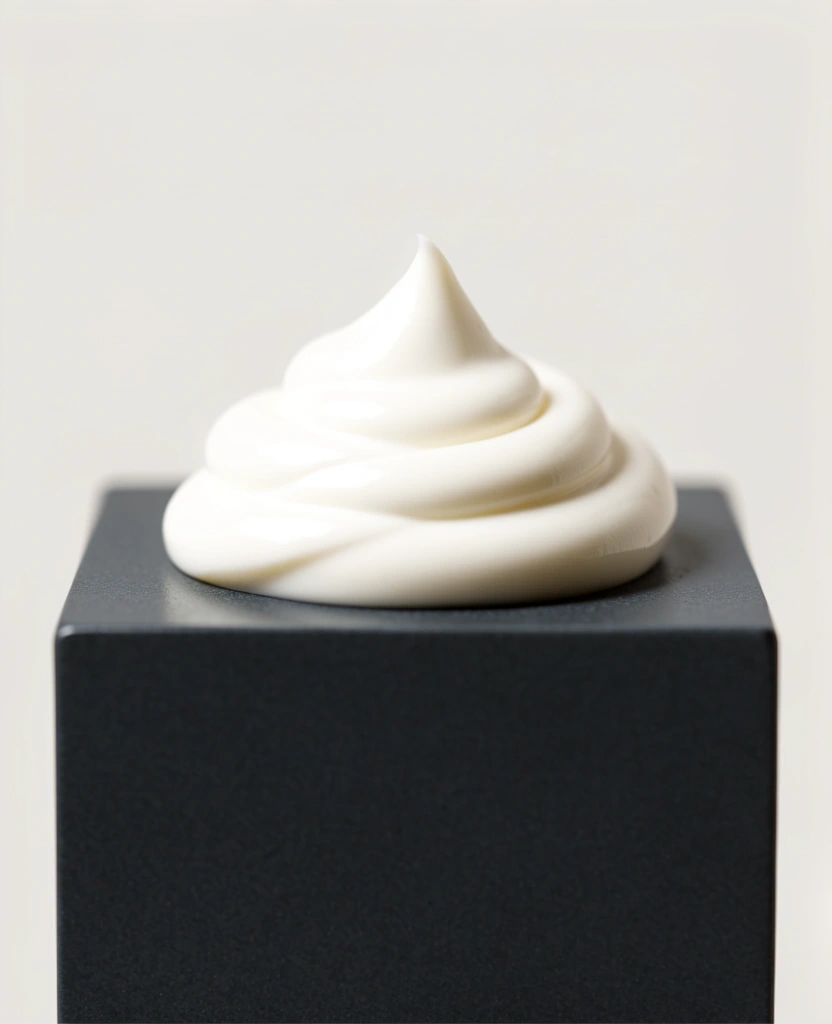 Premium anti-aging cream texture